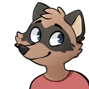 🙂 emoji Radicoon! Telegram sticker 11 of 31