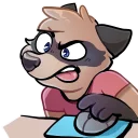 Sticker from Radicoon!