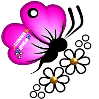🦋 emoji 🌙LUNNA_Separadores_2👩‍🦰 Telegram sticker 23 of 120