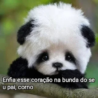 🐼 emoji Mensagens Fofas Telegram sticker 7 of 120