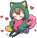 💚 emoji Tortoiseshell Kitten Telegram sticker 16 of 120