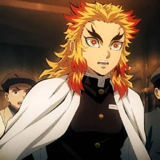 ❤️‍🔥 emoji (🔥) Rengoku ❤️‍🔥 Kyojuro!! Telegram sticker 21 of 33