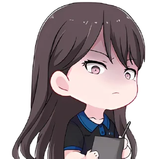 😤 emoji MyGO!!!!! | @SC_StickerLab Telegram sticker 5 of 20