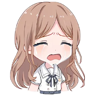 😭 emoji MyGO!!!!! | @SC_StickerLab Telegram sticker 18 of 20