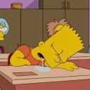 😴 emoji Simpsons Telegram sticker 11 of 120