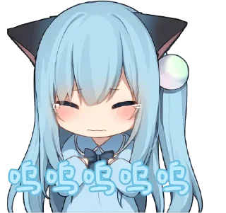 😭 emoji 小小奶酱，最最可爱 Telegram sticker 10 of 40