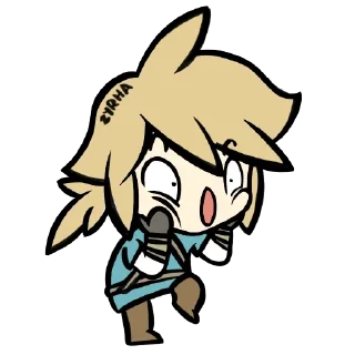 😀 emoji Zelda Telegram sticker 10 of 15