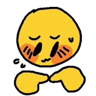☺️ emoji Cursed emojis cute Telegram sticker 19 of 29
