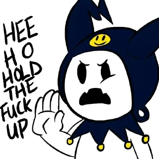 😐 emoji Persona Shitposting by @Gabo99 Telegram sticker 11 of 101
