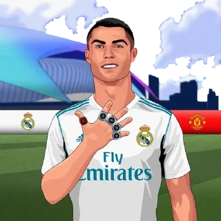 Sticker from Halad Madrid