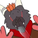 👅 emoji Arix Crim - Kobold @Ra_Zim Telegram sticker 23 of 41