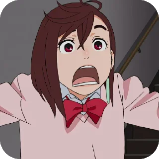 😲 emoji Momo Ayase Telegram sticker 24 of 78
