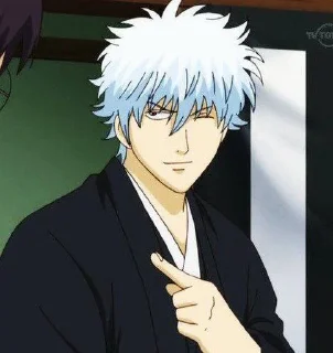 🐾 emoji Sakata Gintoki @bubblesqx Telegram sticker 6 of 29