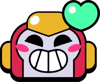 😍 emoji Brawl Stars Surge @Suite_Nektah Telegram sticker 7 of 16