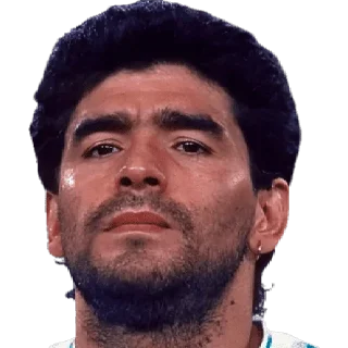 🤨 emoji Maradona Telegram sticker 17 of 17