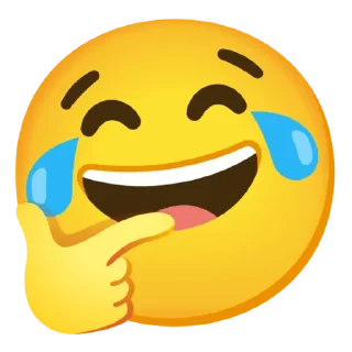 😂 emoji 🤔 Thinking @gboardpecks 🤔 Telegram sticker 7 of 120
