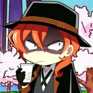 🥡 emoji chuuya Telegram sticker 7 of 22