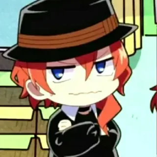 🥡 emoji chuuya Telegram sticker 6 of 22