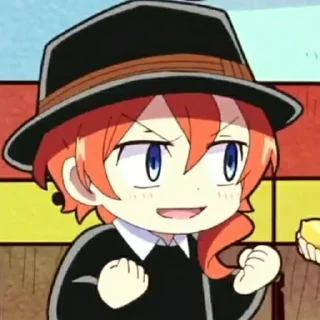 🥡 emoji chuuya Telegram sticker 14 of 22