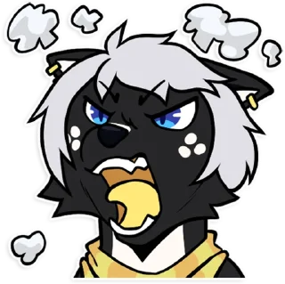 😡 emoji alyx but more stickers Telegram sticker 10 of 31