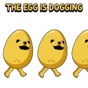 🥚 emoji Eggdog Animated Sticker Telegram sticker 9 of 10