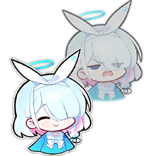 🫠 emoji 蔚蓝档案 | @SC_StickerLab Telegram sticker 24 of 25