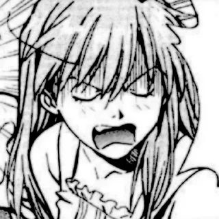 🍁 emoji Asuka Langley Manga Telegram sticker 8 of 39