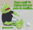 💁‍♂ emoji Kermit, the frog 8 🐸 Telegram sticker 15 of 120