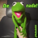 😌 emoji Kermit, the frog 7 🐸 Telegram sticker 16 of 120