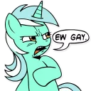 👎 emoji My Little Pony Telegram sticker 14 of 39