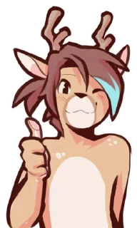 👍 emoji Tohfu Commissions Telegram sticker 21 of 120