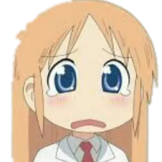 😭 emoji Nichijou Telegram sticker 9 of 19