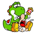 👶 emoji Super Mario Bros Telegram sticker 23 of 24
