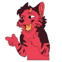 Sticker from Cinder but he Groovin