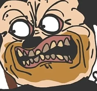 😡 emoji Mokey Telegram sticker 9 of 47