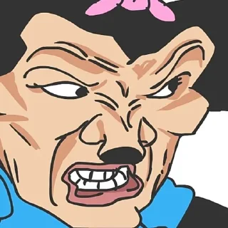 😡 emoji Mokey Telegram sticker 15 of 47