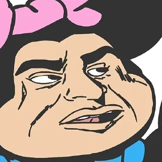 😒 emoji Mokey Telegram sticker 14 of 47