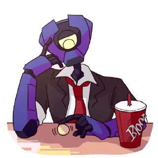 😴 emoji ULTRAKILL Telegram sticker 7 of 25