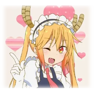 👉 emoji Kobayashi by @raivozo Telegram sticker 21 of 118