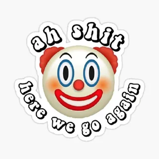 🤣 emoji Clowns Telegram sticker 24 of 38