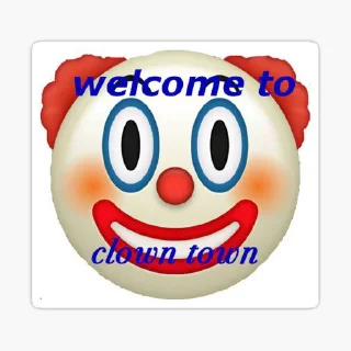 😊 emoji Clowns Telegram sticker 23 of 38
