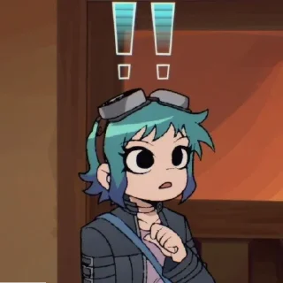 Sticker from Ramona Flowers[ @kurailonely ]