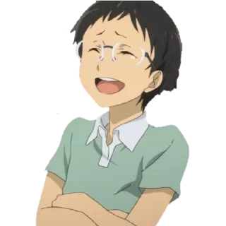 😂 emoji @stikersw_w Barakamon Telegram sticker 20 of 34