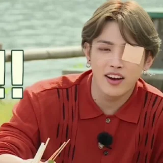 😆 emoji Hongjoong • @mstypc Telegram sticker 24 of 50