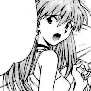 🍁 emoji Asuka Langley Manga Telegram sticker 20 of 39