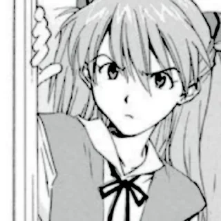 🍁 emoji Asuka Langley Manga Telegram sticker 22 of 39