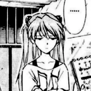 🍁 emoji Asuka Langley Manga Telegram sticker 23 of 39
