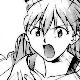 🍁 emoji Asuka Langley Manga Telegram sticker 14 of 39