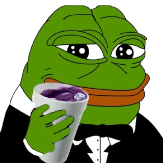 🐸 emoji Lean Telegram sticker 20 of 34