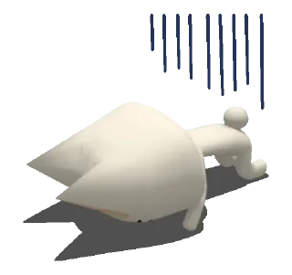 😰 emoji 𝗧𝗢𝗥𝗢 𝗜𝗡𝗢𝗨𝗘 (ꜱɪʟʟʏ) ✦ 🍥 Telegram sticker 15 of 86